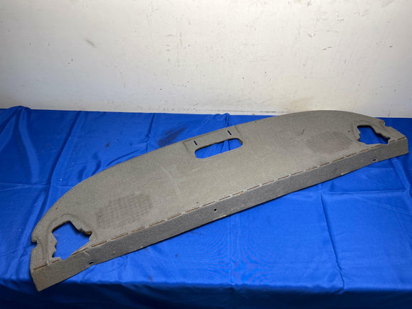 1993 Ford Mustang Coupe Opal Gray D6 Parcel Shelf Rear Deck Trim Cover 157