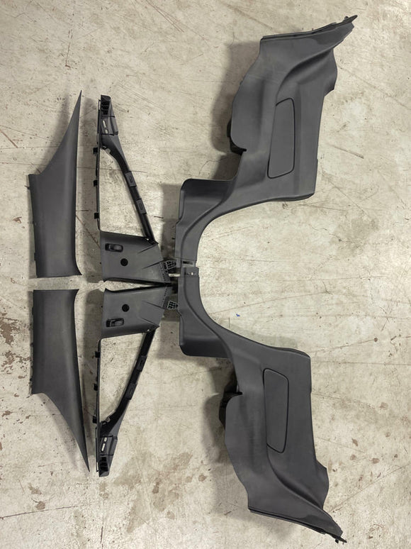 2018-23 Ford Mustang GT Rear Interior Plastics 6 Pieces 207