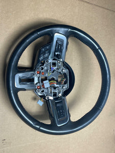 2018-23 Ford Mustang Leather Steering Wheel 62k Miles 217