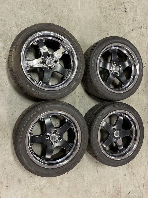 1987-93 Ford Mustang GT Vintage American Racing Wheels- Damaged 201