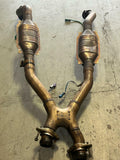 2003-04 Ford Mustang SVT Cobra Bassani X Pipe w/ O2 Sensors 208