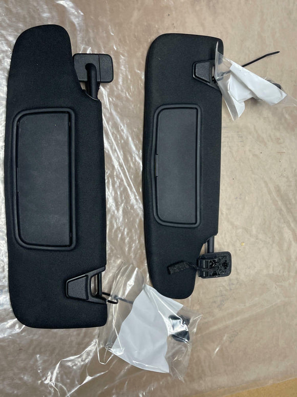 2018-23 Ford Mustang GT HomeLink Sunvisors Pair 212