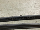 2003-04 Ford Mustang SVT Cobra OEM "Mustang" Door Sills Pair 228