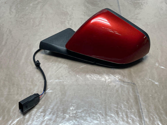 2015-17 Ford Mustang Driver LH Side Mirror (Code RR- Ruby Red)- Folding 214