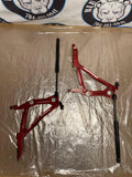 2015-17 Ford Mustang Trunk Hinges and Struts (Code D4- Rapid Red) 214