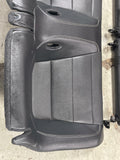 2015-17 Ford Mustang GT Coupe Rear Seat Set- Leather, Silver Stitching 211