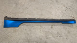 2018-23 Ford Mustang Velocity Blue Side Skirt Driver LH 242