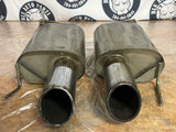 2013-14 Ford Mustang GT Borla ATAK Axle Back Mufflers Pair 239