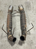 2011-14 Ford Mustang GT 5.0 Flow Master Mufflers Pair 239