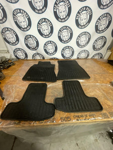 2015-17 Ford Mustang GT Floor Mat Set- Rubber, Complete 224