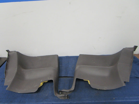 1999-04 Ford Mustang Carbon Rear Seat Surround Trim Pair 033