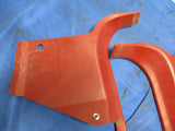 1987-93 Ford Mustang Red Kick Panel Pair 062