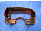 1987-93 Ford Mustang Red Gauge Cluster Surround Bezel Trim 062