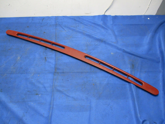 1987-93 Ford Mustang Red Dash Defrost Vent Cover Trim 062