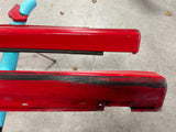 2004-06 Pontiac GTO Torrid Red Side Skirts Rocker Panels Left Right Pair 100