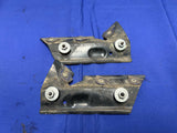 1999-04 Ford Mustang Front Bumper Mounting Brackets Pair Factory 131