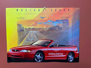 1994 Cobra Indy 500 Pace Car Poster
