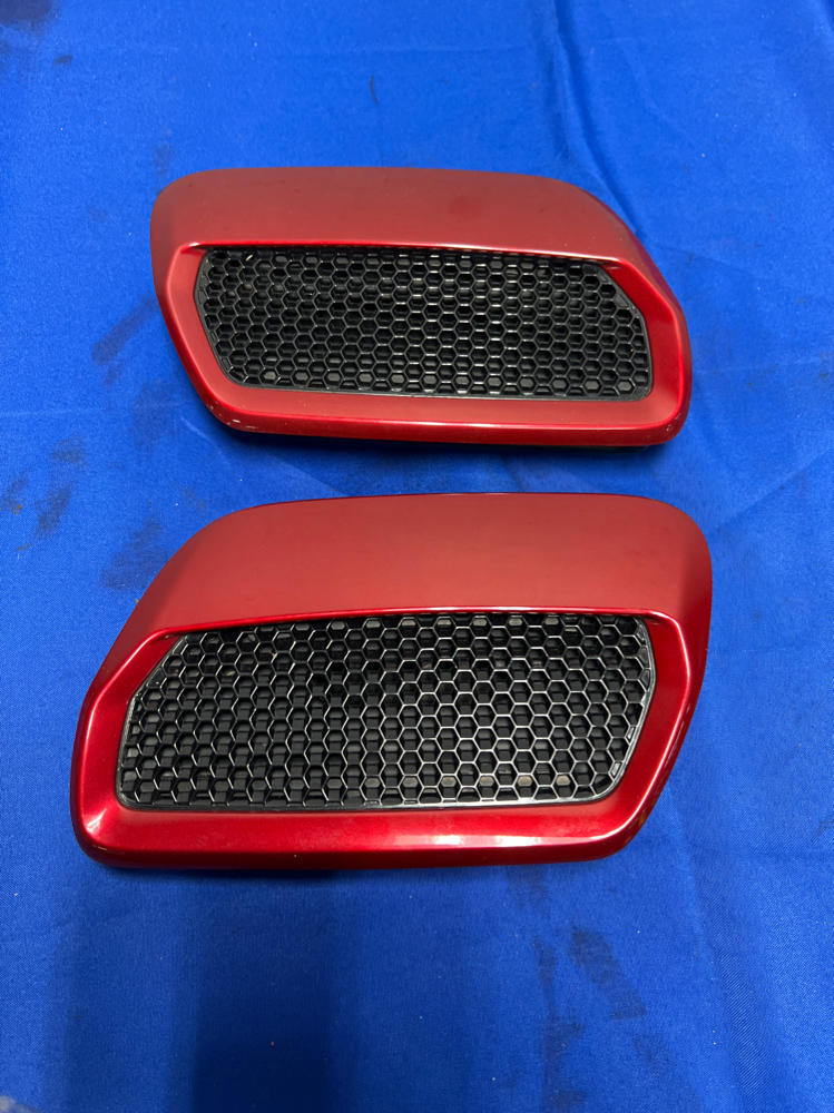 2018-23 Ford Mustang GT Hood Vents Scoops 140 – Blu Auto Parts